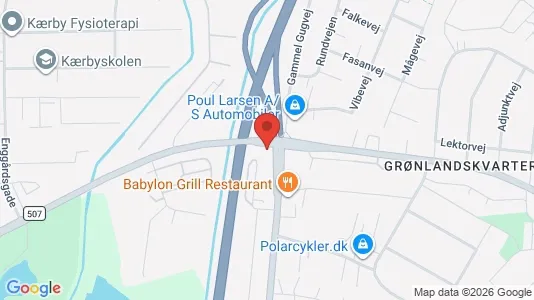 Lokaler til leie i Aalborg SØ – Bilde fra Google Street View