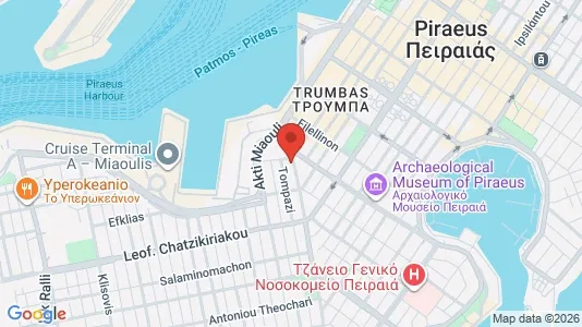 Office spaces for rent i Piraeus - kort over placeringen