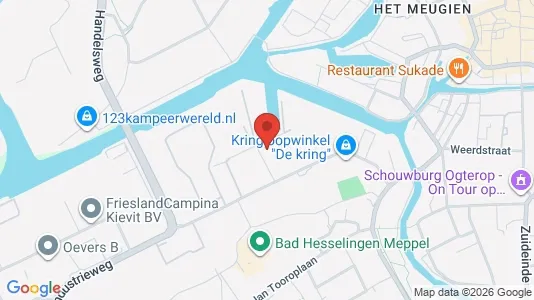 Kantorruimte te huur i Meppel - kort over placeringen