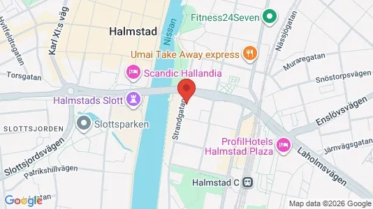 Kontorlokaler til leje i Halmstad - Foto fra Google Street View