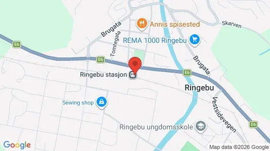 Varastot Vuokrattavana i Ringebu - Kuva Google Street Viewstä