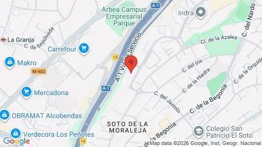 Kontorer til leie i Alcobendas – Bilde fra Google Street View