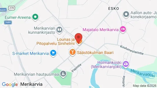 Commercial properties for sale i Merikarvia - kort over placeringen