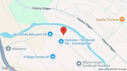 Büros zur Miete i Sundsvall – Foto von Google Street View
