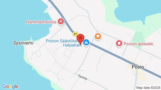 Kontorlokaler til leje i Posio - Foto fra Google Street View