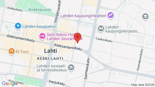 Lokaler til leie i Lahti – Bilde fra Google Street View