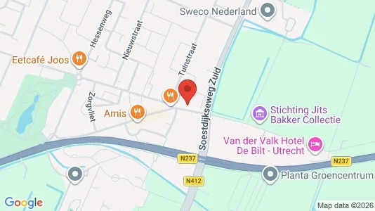 Büros zur Miete i De Bilt – Foto von Google Street View