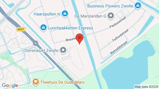 Gewerbeflächen zum Kauf i Zwolle – Foto von Google Street View