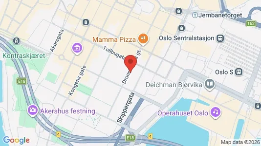 Kontorlokaler til leje i Oslo Sentrum - Foto fra Google Street View