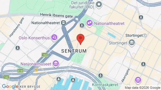 Kontorer til leie i Oslo Sentrum – Bilde fra Google Street View