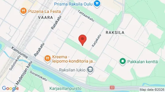 Kontorer til leie i Oulu – Bilde fra Google Street View