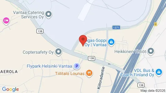 Varastot Vuokrattavana i Vantaa - Kuva Google Street Viewstä