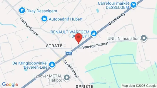 Propiedades comerciales En venta i Waregem - Foto de Google Street View