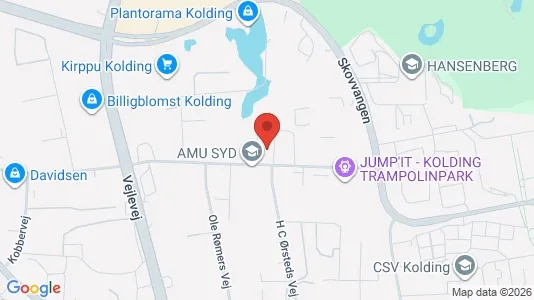 Toimistotilat Vuokrattavana i Kolding - Kuva Google Street Viewstä