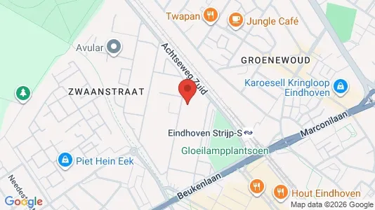 Liikekiinteistöt Vuokrattavana i Eindhoven - Kuva Google Street Viewstä