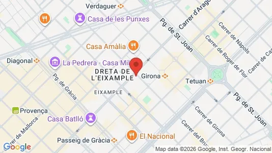 Kantorruimte te huur i Barcelona Eixample - Foto uit Google Street View