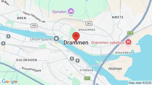Büros zur Miete i Drammen – Foto von Google Street View