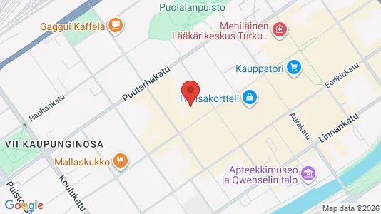 Företagslokaler för uthyrning i Åbo – Foto från Google Street View