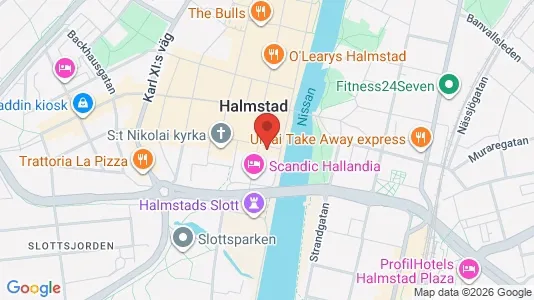 Kontorlokaler til leje i Halmstad - Foto fra Google Street View
