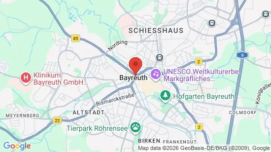 Office spaces for rent i Bayreuth - Photo from Google Street View