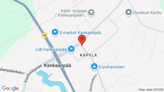Commercial properties for sale i Kankaanpää - Photo from Google Street View