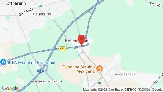 Kontorer til leie i Hohenbrunn – Bilde fra Google Street View