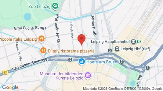 Büros zur Miete i Leipzig – Foto von Google Street View