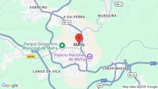 Gewerbeflächen zum Kauf i Mafra – Foto von Google Street View