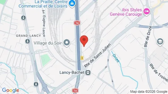 Lokaler til leie i Carouge – Bilde fra Google Street View