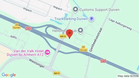 Kontorlokaler til leje i Duiven - Foto fra Google Street View