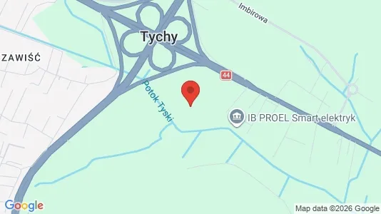 Varastot Vuokrattavana i Tychy - Kuva Google Street Viewstä