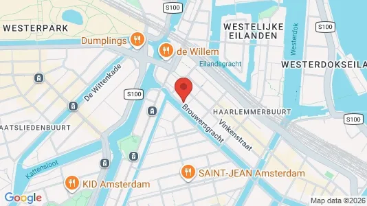 Gewerbeflächen zur Miete i Amsterdam Centrum – Foto von Google Street View