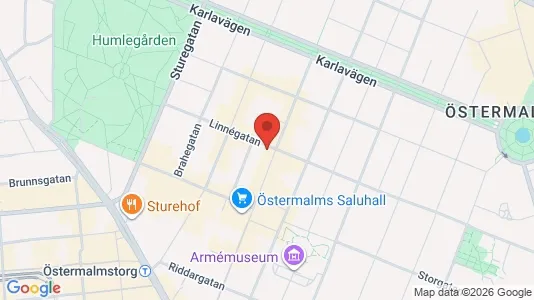 Office spaces for rent i Östermalm - Photo from Google Street View