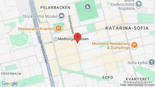 Kontorlokaler til leje i Södermalm - Foto fra Google Street View