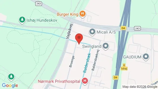 Lagerlokaler för uthyrning i Ishøj – Foto från Google Street View