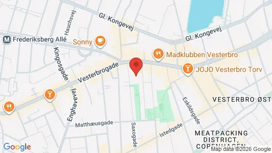Office spaces for rent i Vesterbro - Photo from Google Street View