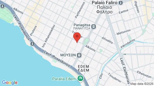 Commercial properties for sale i Palaio Faliro - kort over placeringen