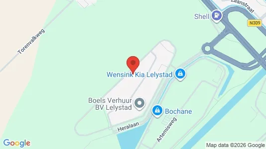 Bedrijfsruimtes te huur i Lelystad - Foto uit Google Street View