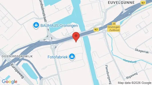 Gewerbeflächen zur Miete i Groningen – Foto von Google Street View