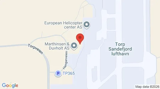Office spaces for rent i Sandefjord - Photo from Google Street View