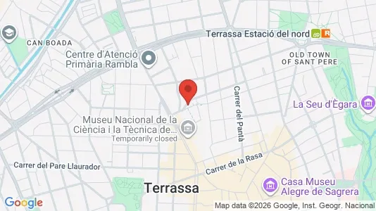 Bedrijfsruimtes te huur i Terrassa - kort over placeringen