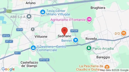 Gewerbeflächen zum Kauf i Sedriano – Foto von Google Street View