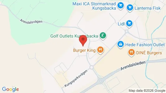 Kontorslokaler för uthyrning i Kungsbacka – Foto från Google Street View