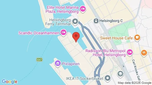 Kontorlokaler til leje i Helsingborg - Foto fra Google Street View