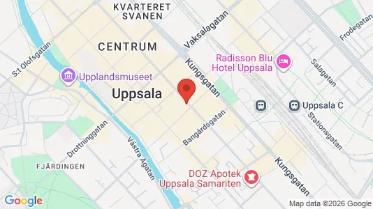 Kontorlokaler til leje i Uppsala - Foto fra Google Street View