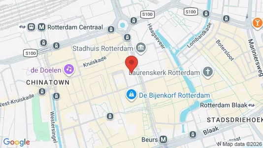 Lokaler til leje i Rotterdam Centrum - Foto fra Google Street View