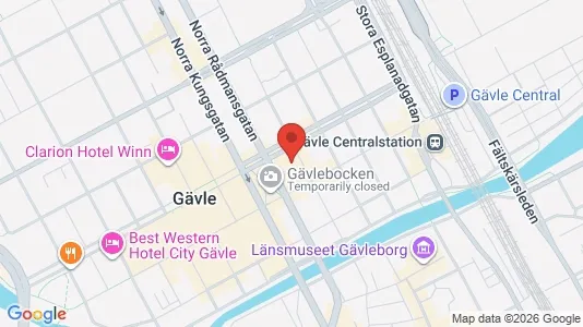 Kontorlokaler til leje i Gävle - Foto fra Google Street View