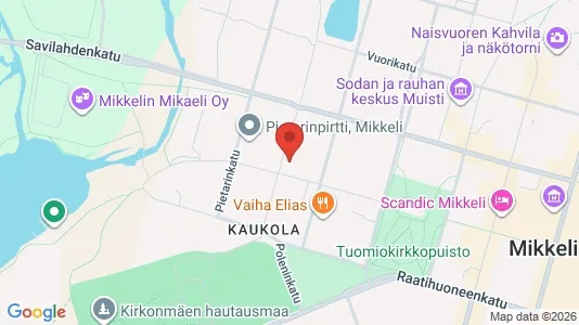 Kantorruimte te huur i Mikkeli - Foto uit Google Street View