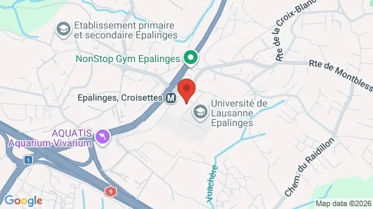 Büros zur Miete i Lausanne – Foto von Google Street View