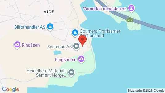 Office spaces for rent i Kristiansand - Photo from Google Street View